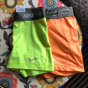 Nike pros spandex